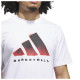 Adidas Ανδρική κοντομάνικη μπλούζα Basketball Graphic Tee Adidas Ανδρική κοντομάνικη μπλούζα Basketball Graphic Tee
